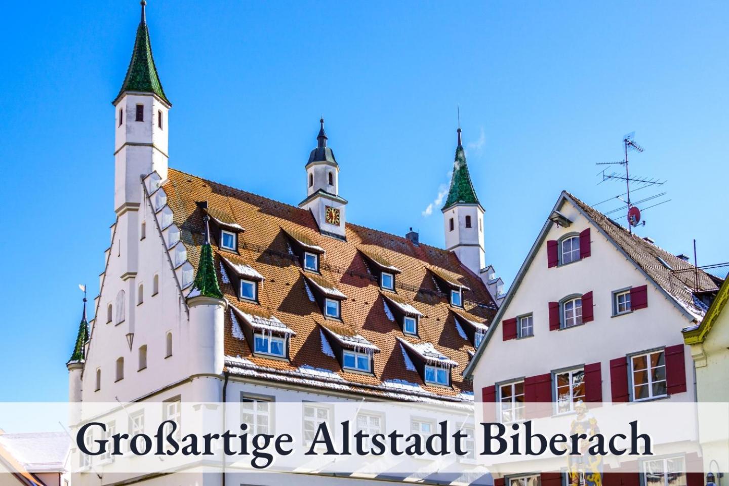 Relaxapartment 2 Massagesessel Smarttv Kueche Biberach an der Riß Dış mekan fotoğraf
